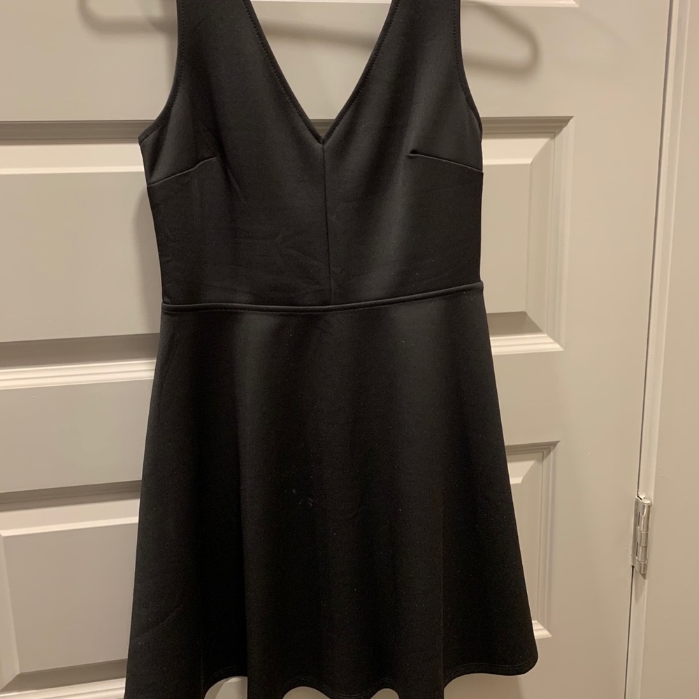 Black Flare Dress